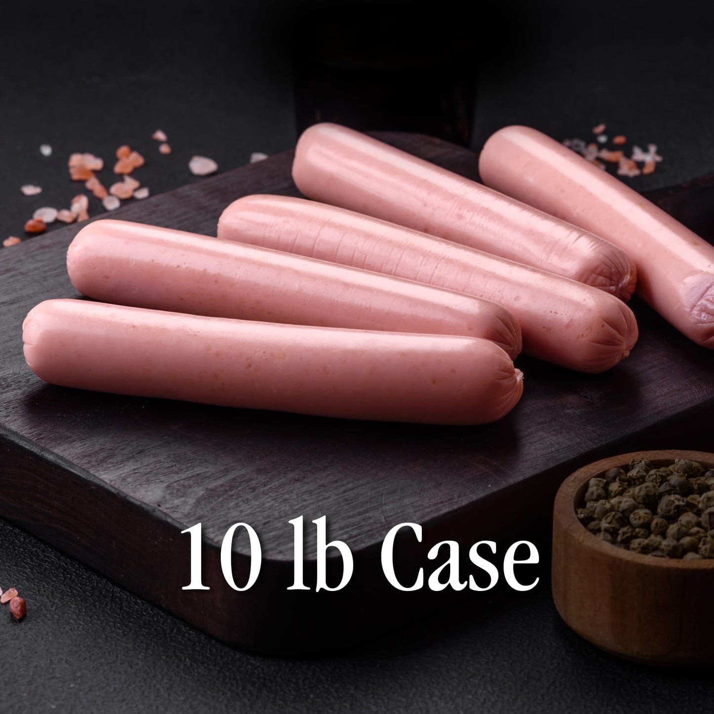 All Beef Hot Dogs, 10 lb Case