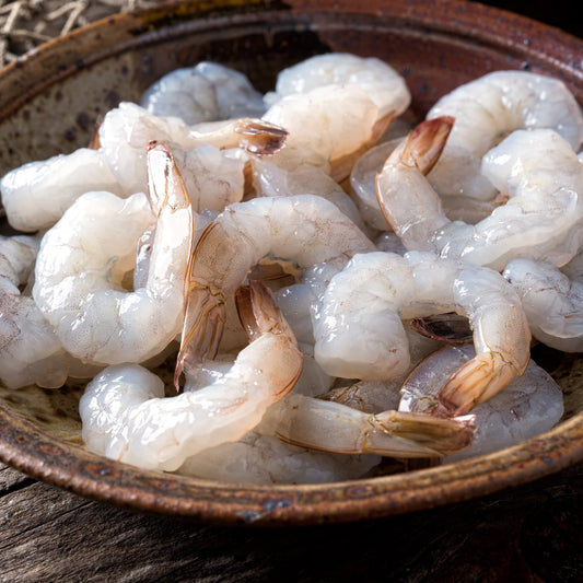 Raw White Shrimp, Headless