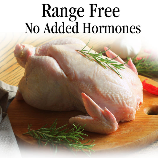 Whole Chicken, Range free, No Added Hormones