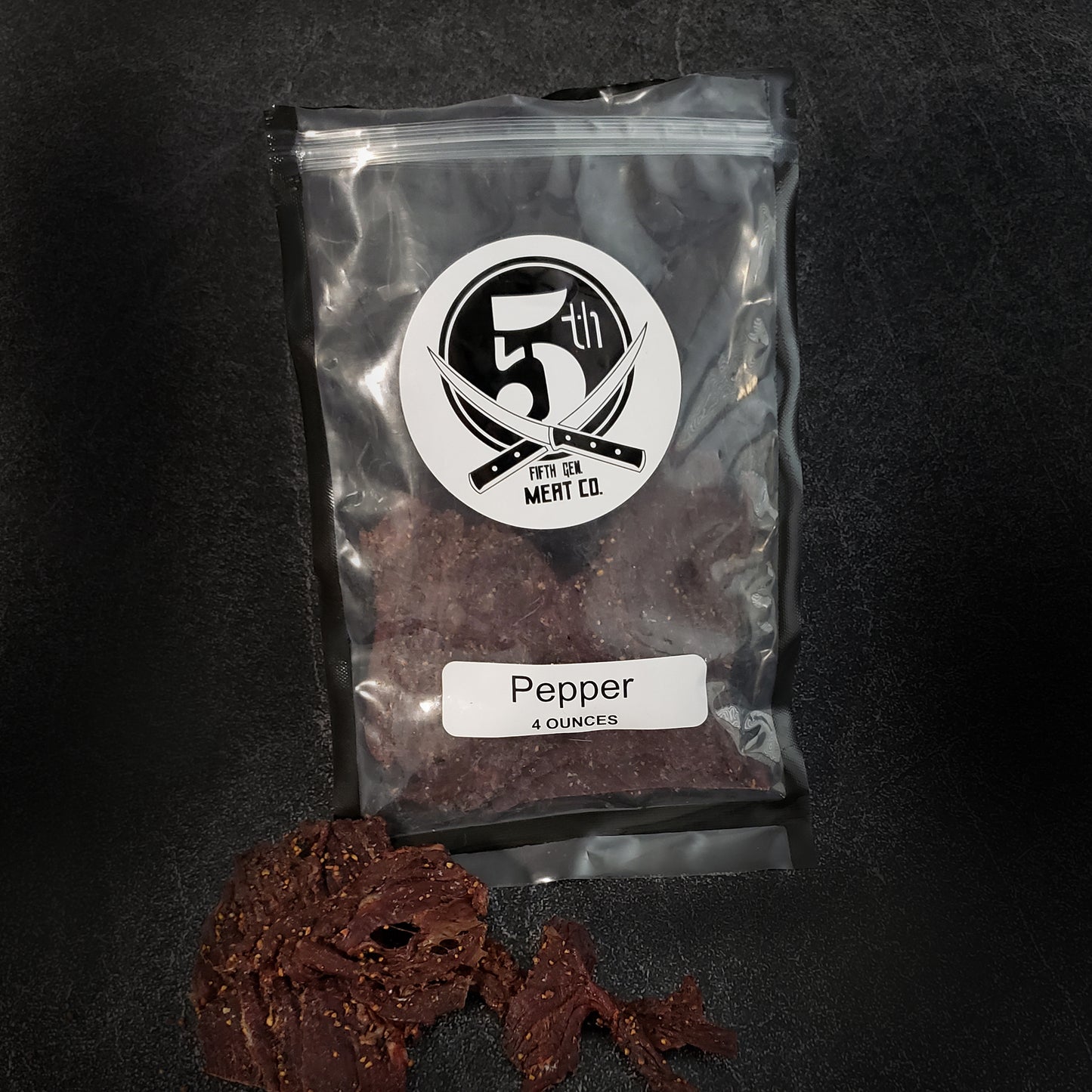 Pepper Beef Jerky front of package